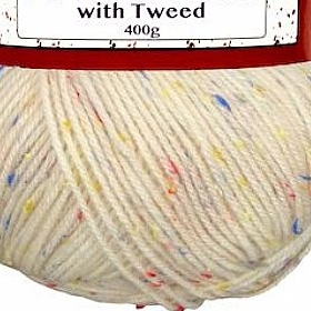Photo of 'Aran Fleck With Tweed' yarn