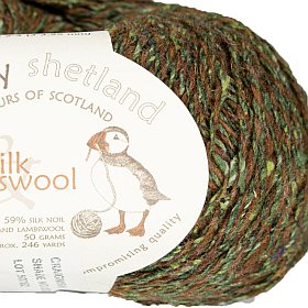 Photo of 'Silk & Lambswool' yarn