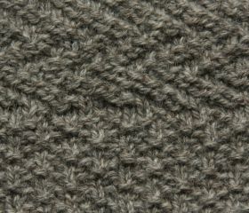 Knit/purl textured swatch
