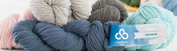 New yarn: Cloudborn Highland DK