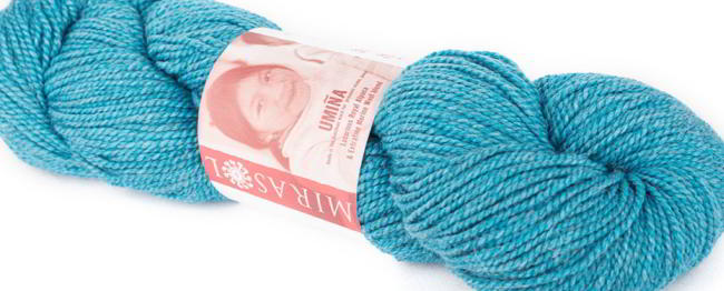 New yarn: Mirasol Umi�a