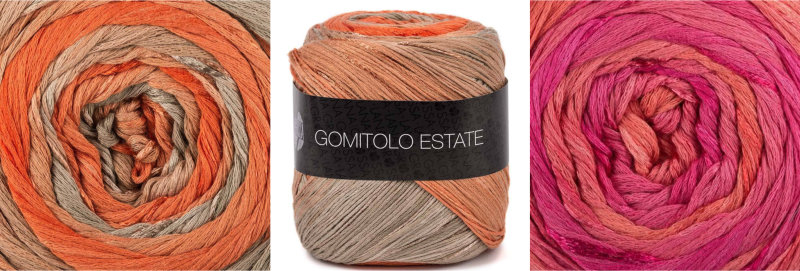 New yarn: Lana Grossa Gomitolo Estate