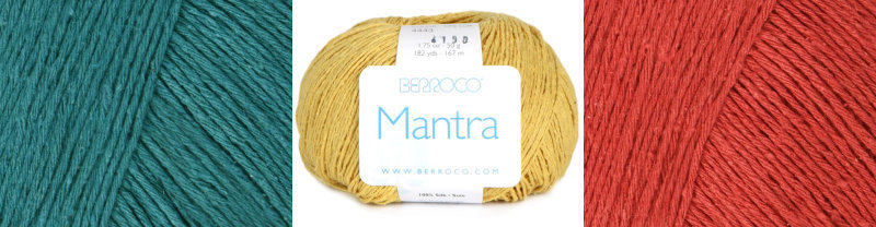 New yarn: Berroco Mantra