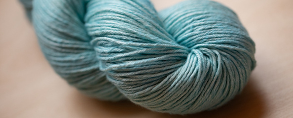 New yarn: SweetGeorgia Yarns Flaxen Silk DK