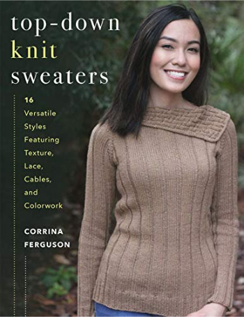 [Book: 'Top-Down Knit Sweaters' by Corrina Ferguson]