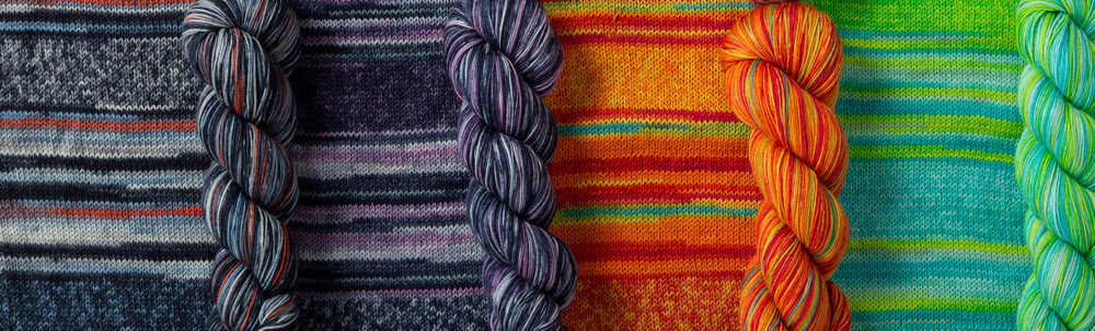 New yarn: Knit Picks Static Sock Yarn