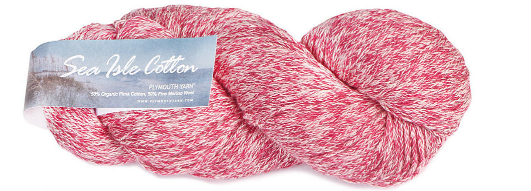 New yarn: Plymouth Yarn Sea Isle Cotton