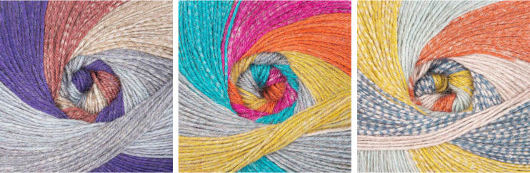 New yarn: Lana Grossa About Berlin Yak Colorblock