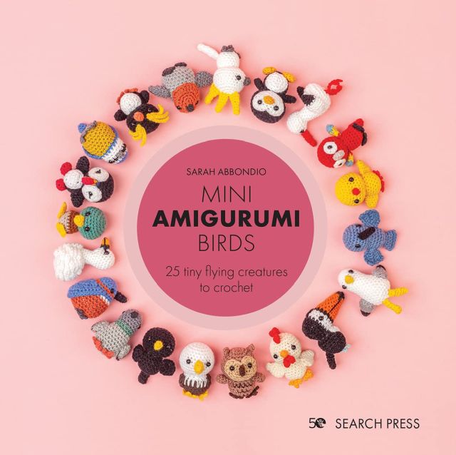[Book: 'Mini Amigurumi Birds' by Sarah Abbondio]