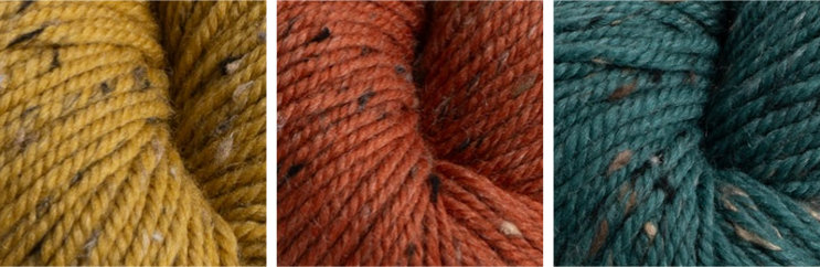New yarn: Knit Picks High Desert Tweed