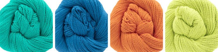 New yarn: Blue Sky Fibers Organic Cotton Sport