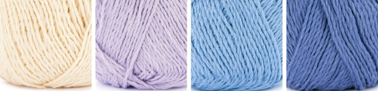 New yarn: Hobbii Seashell