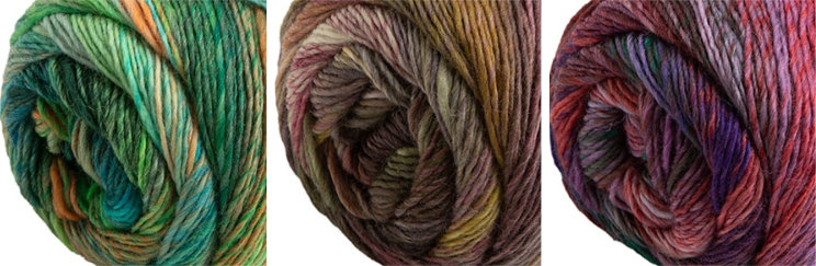 New yarn: Knit Picks Sandscapes