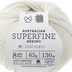 Photo of 'Superfine Merino 8-ply' yarn