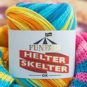 Photo of 'Funfair Helter Skelter DK' yarn