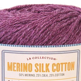 Photo of 'LB Collection Merino Silk Cotton' yarn