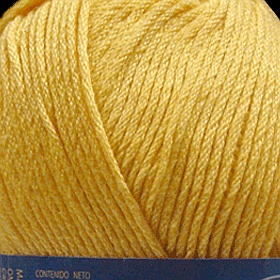 Omega, Karen, Cotton Yarn, 795, Amarillo Intenso (Intense Yellow)