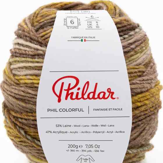 Photo of 'Phil Colorful' yarn