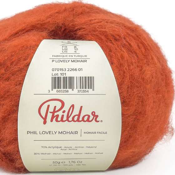 Photo of 'Phil Lovely Mohair' yarn