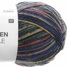Rainbow Sock Wool 4-ply, Yarn