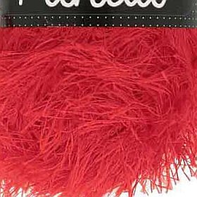 Lion Brand Yarn-Fun Fur-1 Ball-Ivory-sku 310393