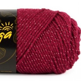 Caron Simply Soft Party Yarn – Red Sparkle – Yarns by Macpherson