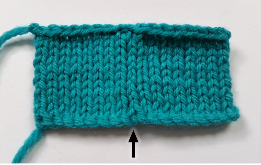 Two pieces joined with a neat seam