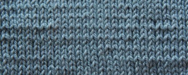 Rowing out - differing tension between knit and purl rows